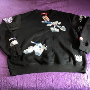 Transformer Megatron Crew Neck sweatshirt/ NovaMen 3XL